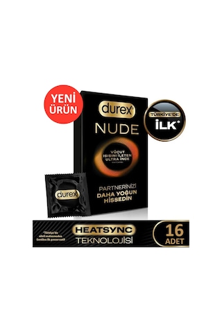 Durex Nude 8'li 2 Adet