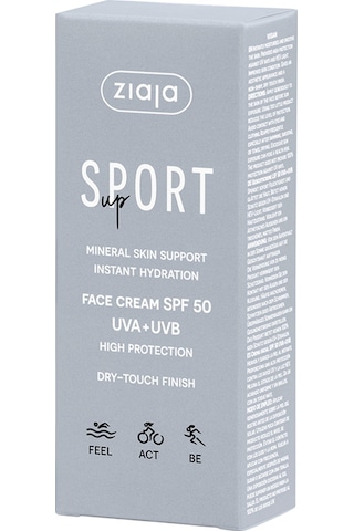 Ziaja Sport Spf 50 Yüz Kremi 50 Ml