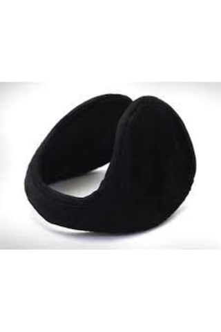 Fonem Erkek Bere Kışlık Sade Set Bere +Polar Bere+ Boyunluk +Kulaklık + Kesik Parmak Eldiven Siyah