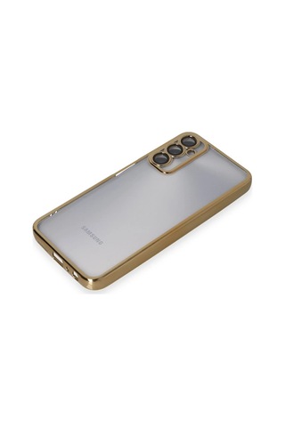 Newface - 276 - Samsung Galaxy Uyumlu A05s Kılıf Razer Lensli Silikon - Csmo-tex - - Gold