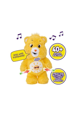 Care Bears Funshine Elektronik Kukla 25 Cm Çok Renkli
