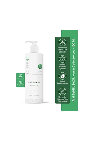 Sante Plus Cellulitex Sıkılaştırıcı ve Yağ Yakıcı Anti Selülit Jel 150 ML