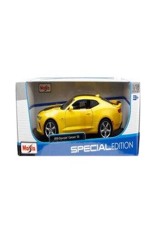 Maisto 2016 Chevrolet Camaro Ss 1 18 Model Araba Sarı 31689