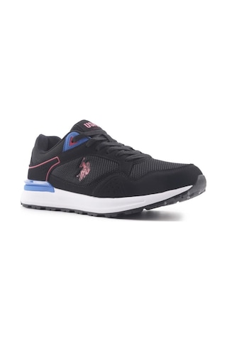 U.S. Polo Assn. U.s.polo Assn.martın 4fx Siyah Kırmızı Comfort Casual Spor Ayakkabı Siyah