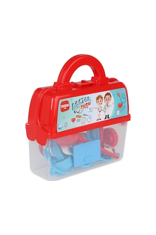 Zuzu Toys Cantalı Doktor Setı - Kırmızı