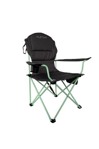 Platan Chair Ones-lp Hafif Katlanır Kamp Piknik Sandalyesi - Kolt Gri - Yeşil