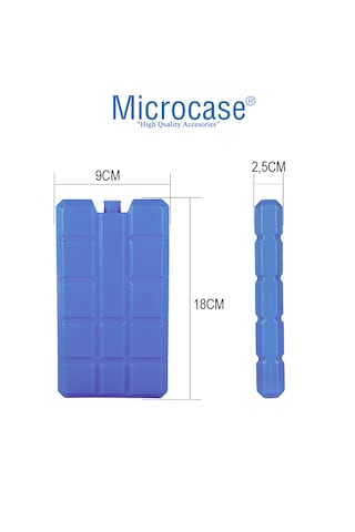 Microcase 2in1 Set Çift Kişilik Termal Yemek Çantası 8 Lt + 2 Adet 400 Ml Buz Kasedi Al5432 Siyah