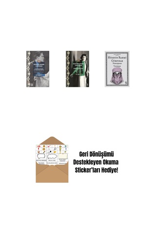 Kuyrukluyıldız Altında Bir İzdivaç Cep Boy + Gulyabani Cep Boy + Nimetşinas - Toraman + Okuma Sticker'ları