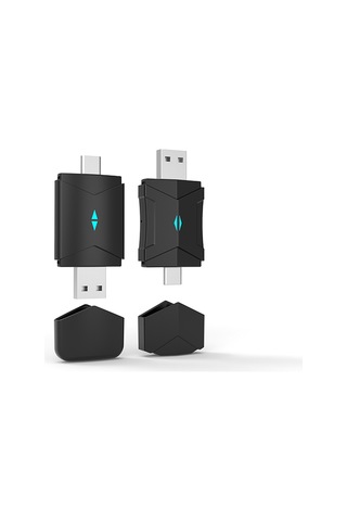 Springsun Ca-12 Kablosuz Carplay Kutusu, İkili Portlu Mini Adaptör, İos Ve Android Auto Desteği, Kablosuz Araç Bağlantı Modülü, Hızlı Bağlantı, Plug & Play, Kore Piyasa İçin Kc Onaylı