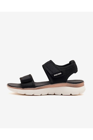 Skechers Summıts Kadın Siyah / Pembe Altin Sandalet 163158 Bkrg Siyah