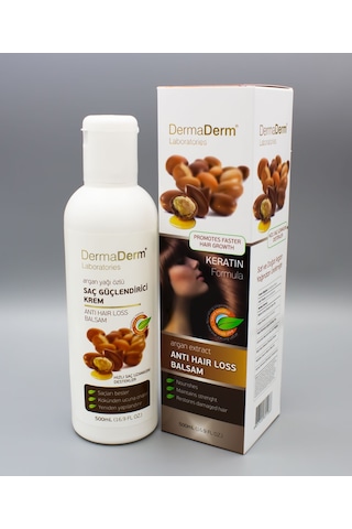 Dermaderm Argan Yağı Özlü Saç Bakım Kremi 2 x 500 ML