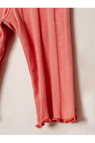 Kd53438.jakarlı Örme Kız 2li Takım 6-9/9-12/18-24/24-36ay Nar Çiçeği