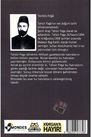 Tahsin Paşa'nın Yıldız Sarayı Hatıraları / Tahsin Paşa