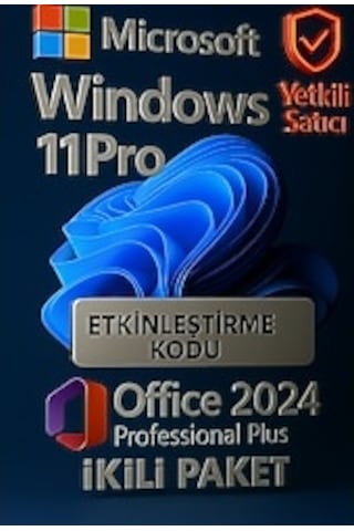 Mıcrosoft Windows 11 Pro + Office 2024 Pro Plus Dijital Lisans Anahtarı Mıcrosoft Windows 11 Pro + Office 2024 Pro Plus Dijital Lisans Anahtarı
