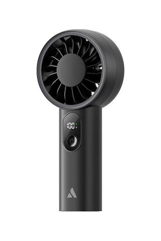 Aecooly Pe01 El Fanı Dijital Led Göstergeli 5 Kademeli Portatif Soğutucu Siyah Aecooly Pe01 El Fanı Dijital Led Göstergeli 5 Kademeli Portatif Soğutucu Siyah