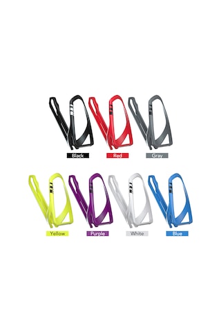 Evrensel Bisiklet Şişe Kafesi Dağ Yol Bisikletleri Y18047b Siyah Siyah