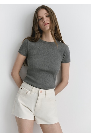 Mavi - Rosie 90lar Beyaz Jean Şort 1447489739 Beyaz