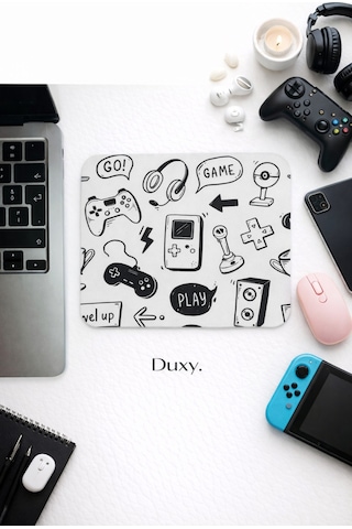 Oyuncu Mouse Pad Gamer, 23x19 Cm, Kaymaz Taban, Ev, Ofis Ve Oyun İçin Rahat Ve Yumuşak Mousepad
