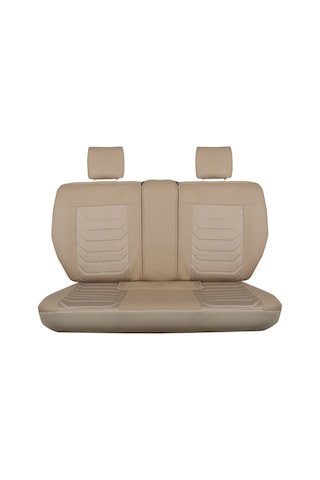 Volkswagen Jetta Uyumlu Lüx Deri Oto Koltuk Kılıfı Ön/arka Set Bej Fs