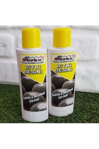 Kaktüs Sukulent Besini 3 ADET 225 ml Bitki Besini Sıvı Gübre