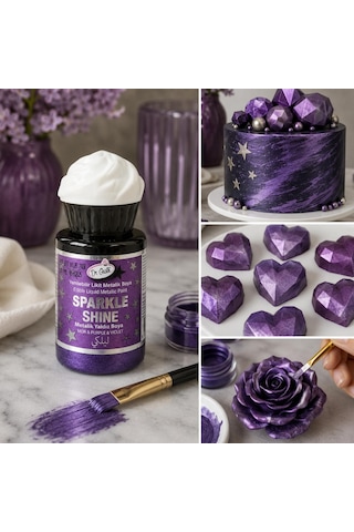 Boya Sparkle Lıquıd Mor 60 Gr