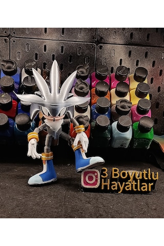 Silver Sonic Figür Oyuncak Hareketli Eklemli Pozlanabilir 20 Cm Silver Sonic Figür Oyuncak Hareketli Eklemli Pozlanabilir 20 Cm
