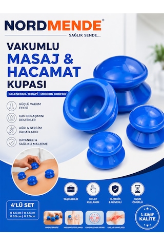 Vakumlu Silikon Selülit Masaj Kupası Aklby-bsva58