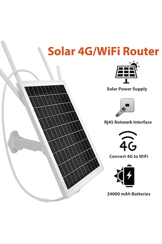 Apronx APX-SR415 Wireless 4G Solar Modem 15w 10/12 Kullanıcı