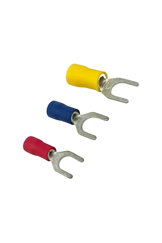 Trm Tcu - 5001 0.5-1.5mm² Kesit D2: 5.3mm İzoleli Çatal Tip Kablo Ucu 200 Adet