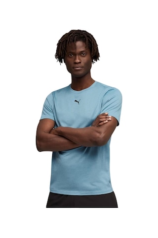 Puma Essentıals Heather Cat Erkek T-shirt 525920-99 Mavi