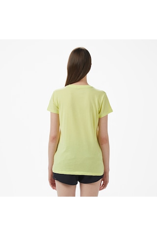 Under Armour Sportstyle Logo Ss Kadın Sarı T-shirt 1356305 SARI