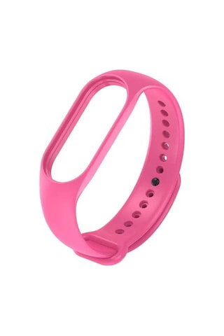 Xiaomi Mi Band 7 Uyumlu Klasik Csk Kordon Pembe Koyu