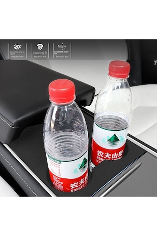 Tesla Model 3 / Y Silikon Bardak İçecek Tutucu Siyah