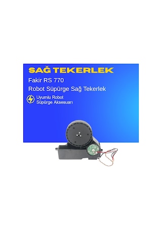 Fakir Rs 770 Robot Süpürge Sağ Tekerlek Motoru
