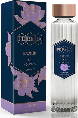 Pereja 80 Derece Kaşmir Kolonyası Cam Şişe 240 ML