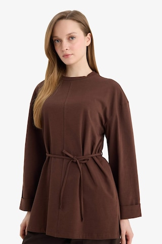 Defacto Loose Fıt Tunik F4850ax26spbn341 Kahve-bn341