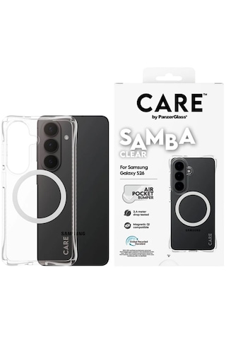 Panzerglass Care Samsung Galaxy Uyumlu  S26 Samba Qı Şeffaf Kılıf