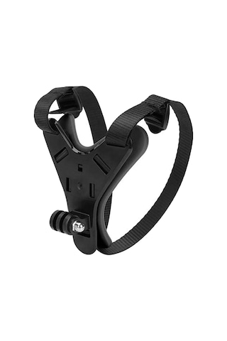 Gopro Hero 8 Hero 9 Motorcu Kask Çene Bağlantı Jaw Mount Gp523 Siyah