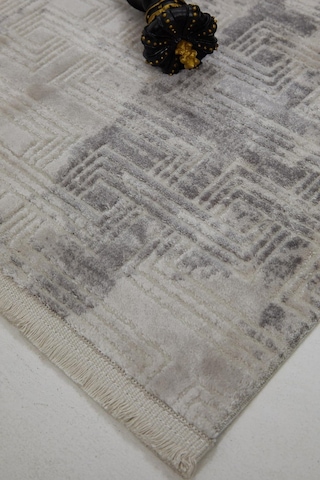 Çam Halı Eliza 4321 Gri Enti Halı Modern Desenli Makine Halısı