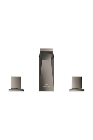Grohe Allure Brilliant 3 Delikli Lavabo Bataryası M-Boyut - 20626AL0 Siyah