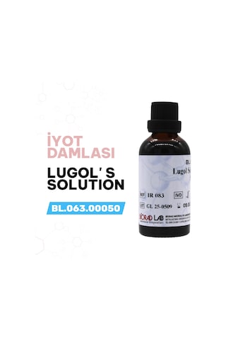Biorad Lugol Çözeltisi %2 50 ML