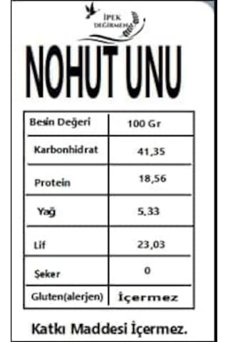 Nohut Unu Glutensiz 3 Kg, Nohut Unu