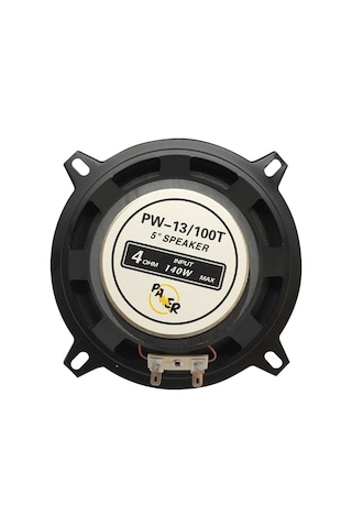 Powermaster Pw-13t 13 Cm 4 Ohm 100 Watt Tweteerlı Tekli Hoparlör