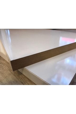 Beyaz Suntalam Parlak 18 Mm Levha Sınırsız Ölçü Ücretsiz Bantlama