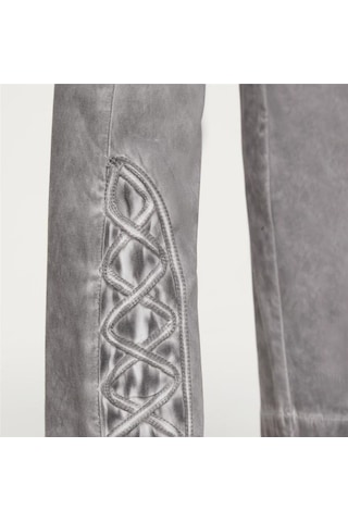 Bulalgiy Kadın Gri Pantolon - Bga47609358