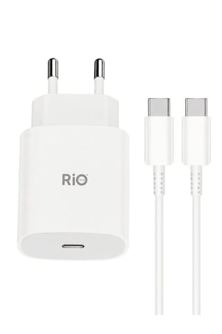 Flayse R4 45w Hızlı Şarj Adaptörü Ve Usb Type-c Kablo Seti Rio Tech