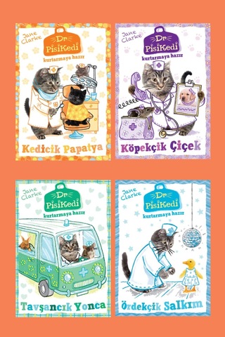 Dr Pisikedi Serisi Takım Set 4 Kitap