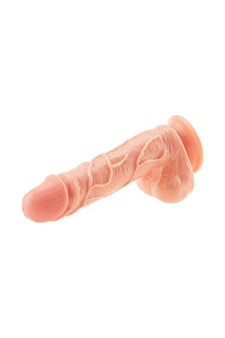 Lilitu Shop 18 Cm Realistik Damarlı Vantuzlu Dildo Penis