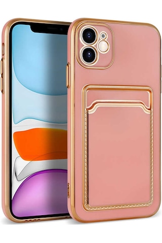 Apple Uyumlu iPhone 11 Zore Bark Kartlıklı Kapak