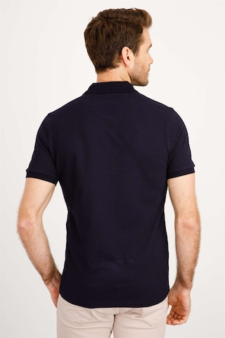 İgs Modern Fit Dar Kalıp Erkek Polo Yaka Tişört Lacivert